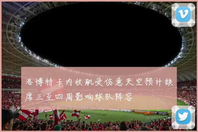 洛博特卡内收肌受伤意天空预计缺席三至四周影响球队阵容